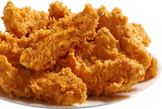 A Plate of Fried Chicken 